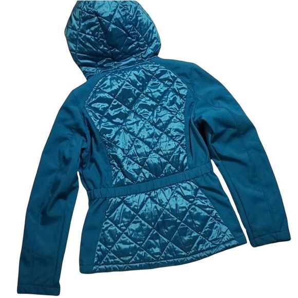 ZeroXposur Teal Pink Midweight Jacket Size 14 - Picture 4 of 6